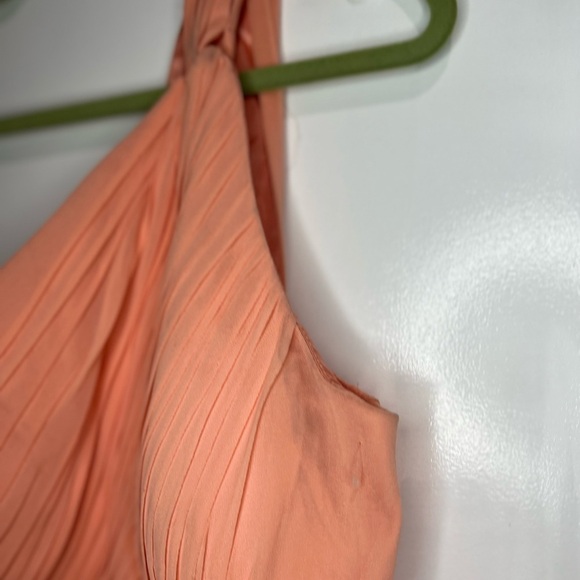 Donna Morgan Rhea One Shoulder Dress Orange size 8 - Picture 10 of 11